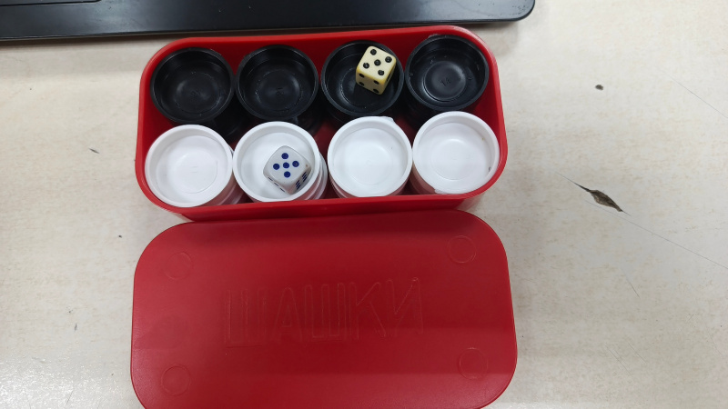 Настрольная игра ШАШКИ  10